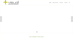 Desktop Screenshot of masvisual.es