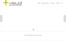 Tablet Screenshot of masvisual.es